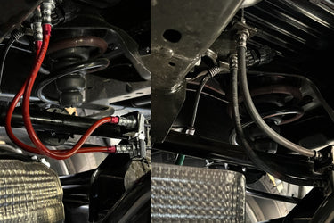 2003-2009 Lexus GX470 Extended Brake Lines - Rear Set