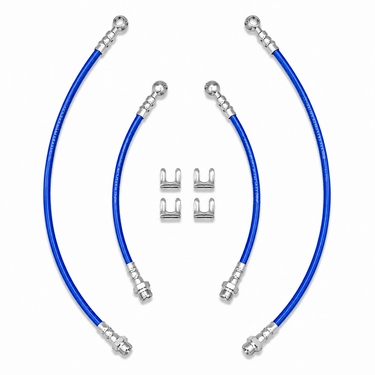 2003-2009 Lexus GX470 Extended Brake Lines - Rear Set
